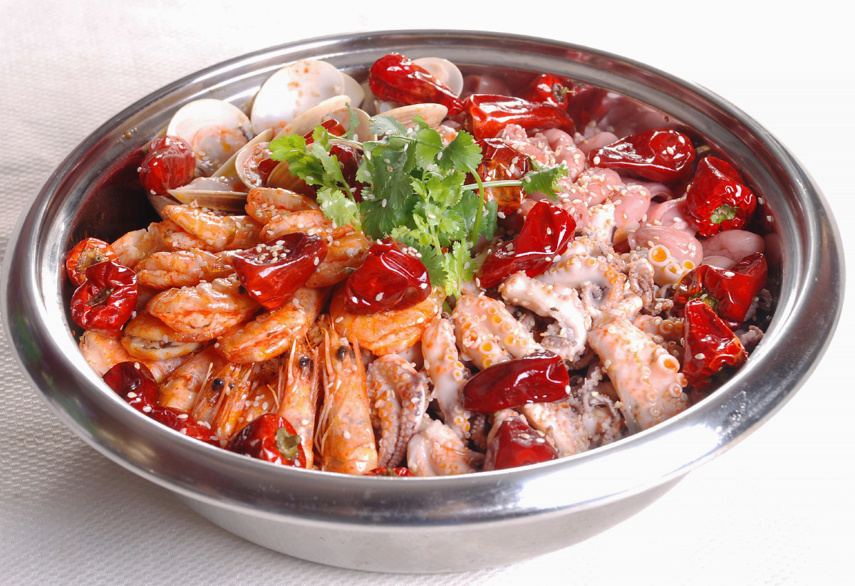 香辣鱿鱼虾