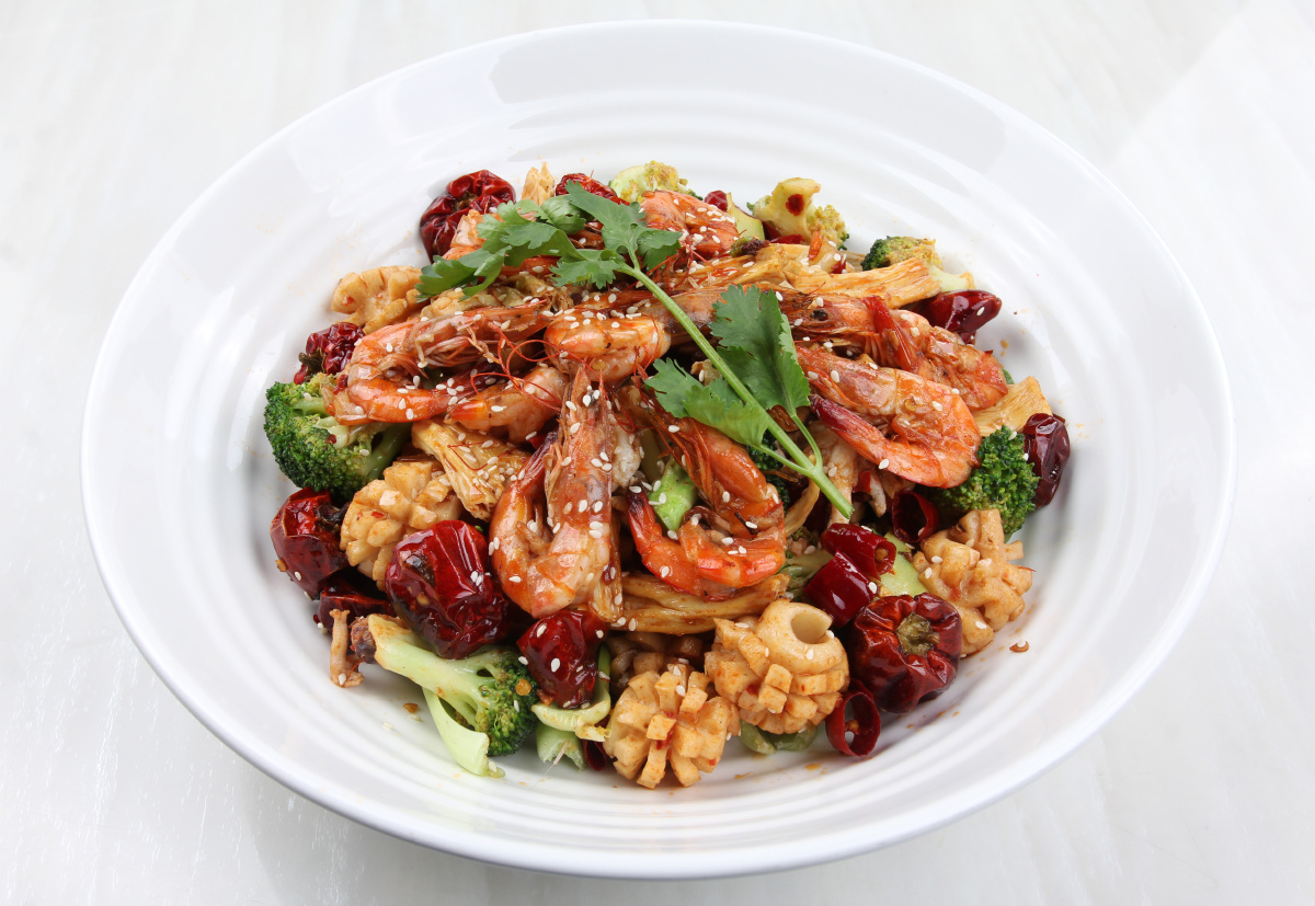 香锅鱿鱼虾 - 唐唐风 - 图虫