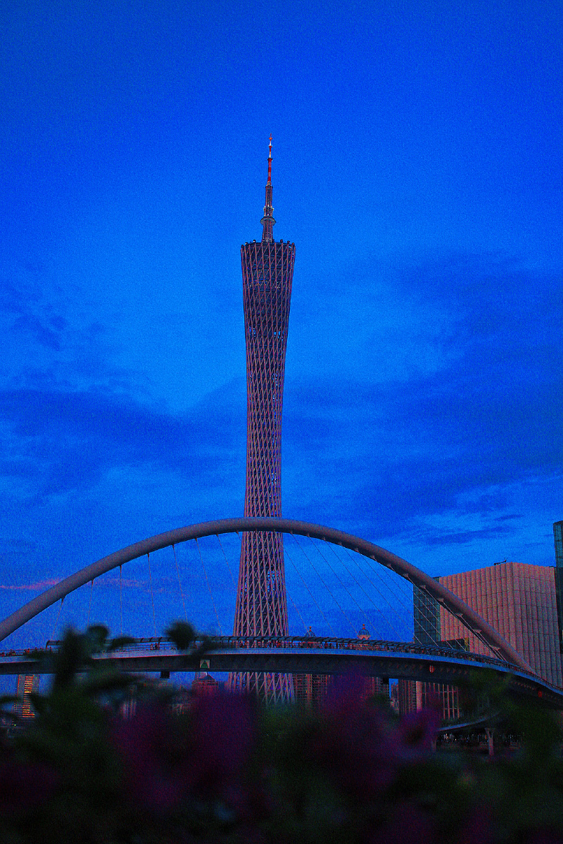 海心桥&广州塔 - maicanon70d - 图虫