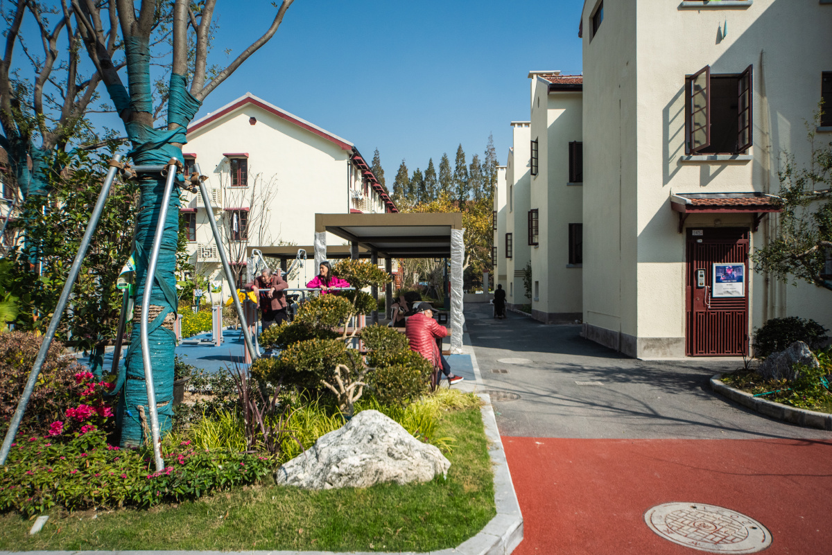 曹杨一村换新颜