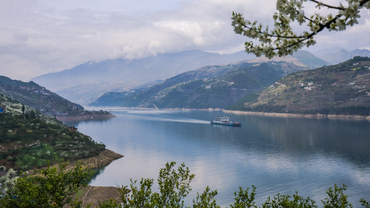 巫峡风光摄于巫山曲尺