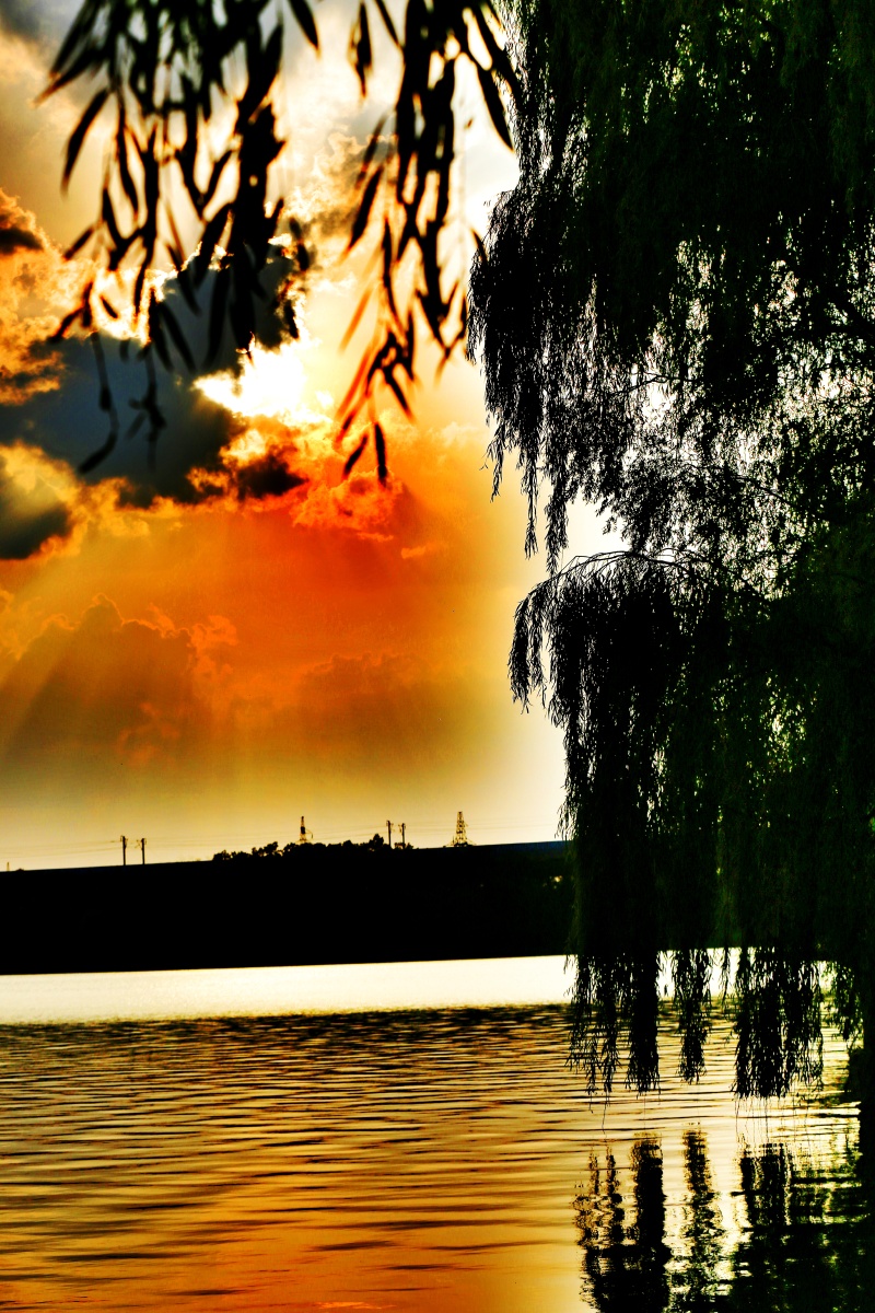 铭湖风光 - 晨曦骄阳大连