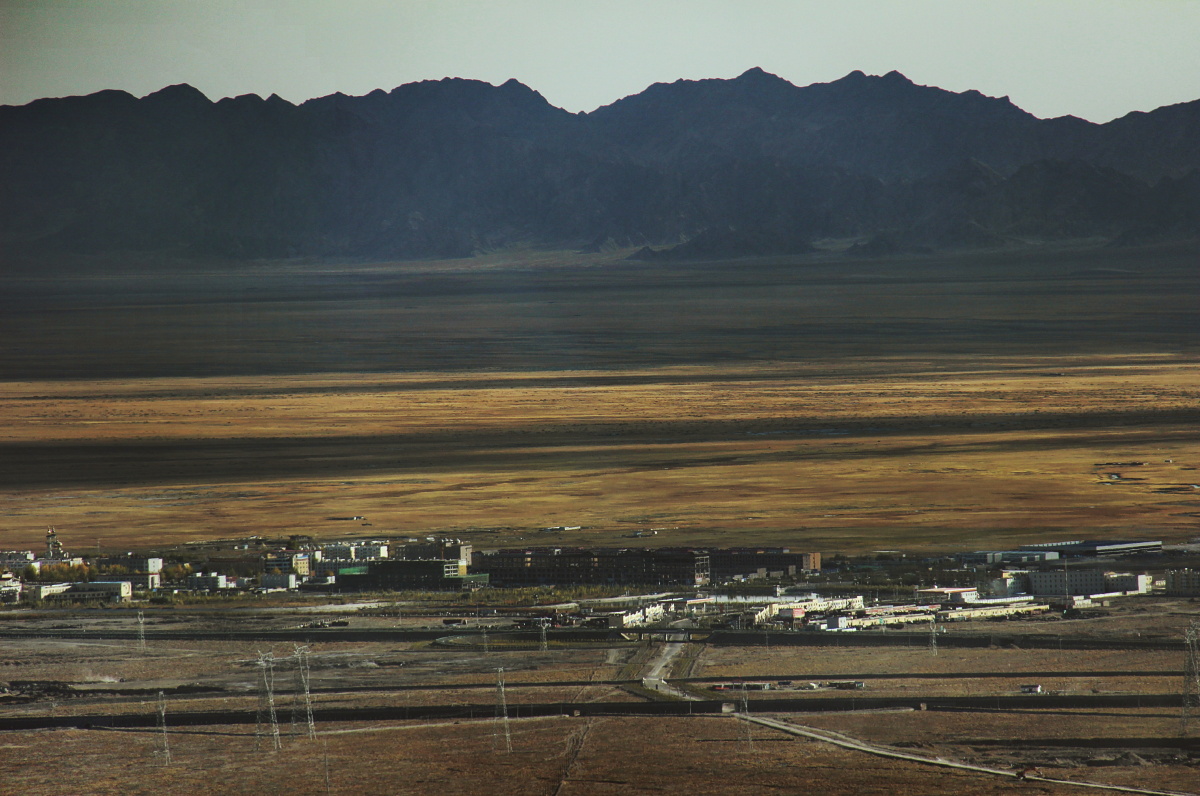 大柴旦城市远景小拍