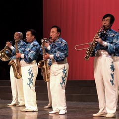 2006年山东第一届老年产业博览会上的文艺表演6