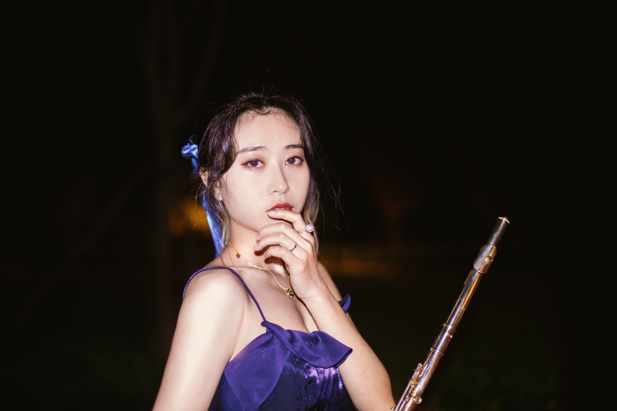 长笛少女出镜陈晨遇见你我才遇见了更好的自己