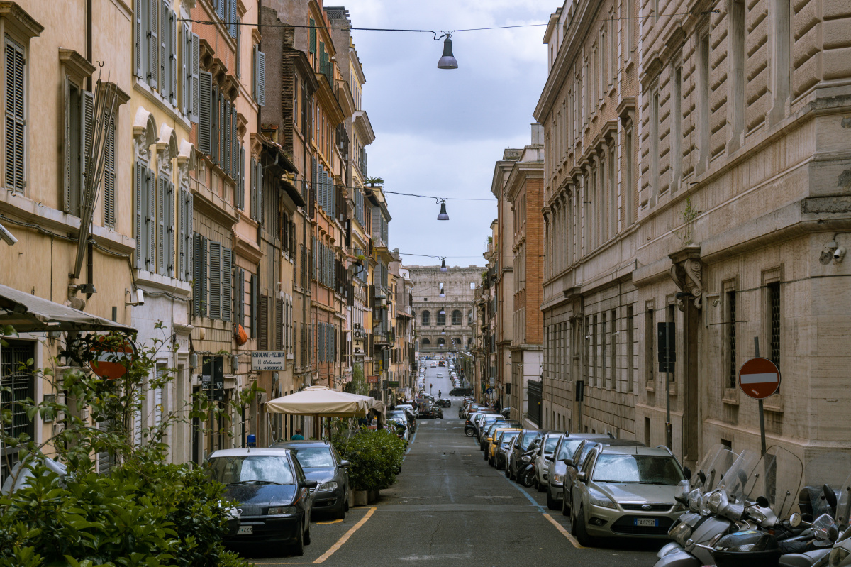 意大利罗马斗兽场罗马斗兽场城市城市建筑大赏建筑物马路#房子#旅游业