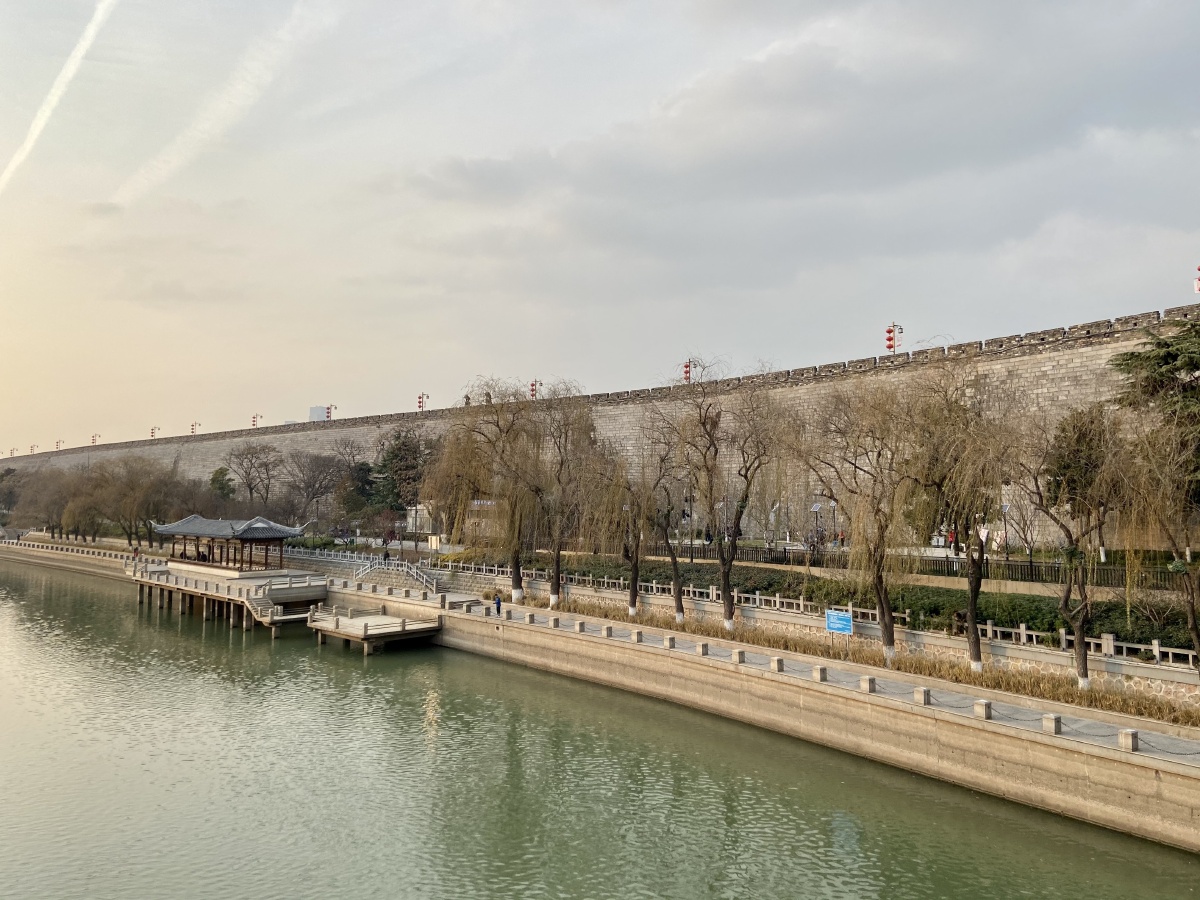 南京明城墙护城河