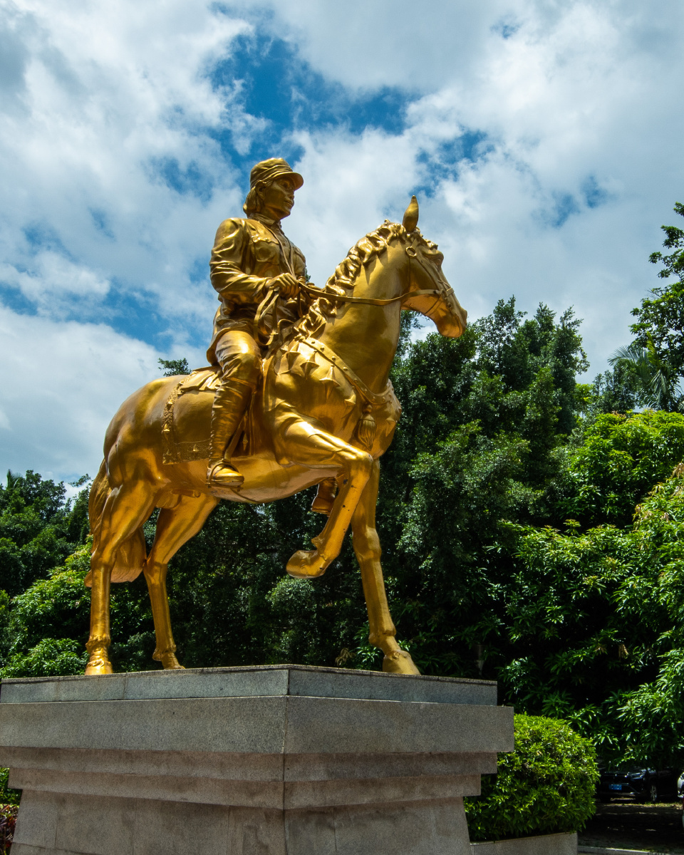 梅州红色地图之三十四坚真纪念馆坚真公园坚真纪念馆坚真公园位于丰顺