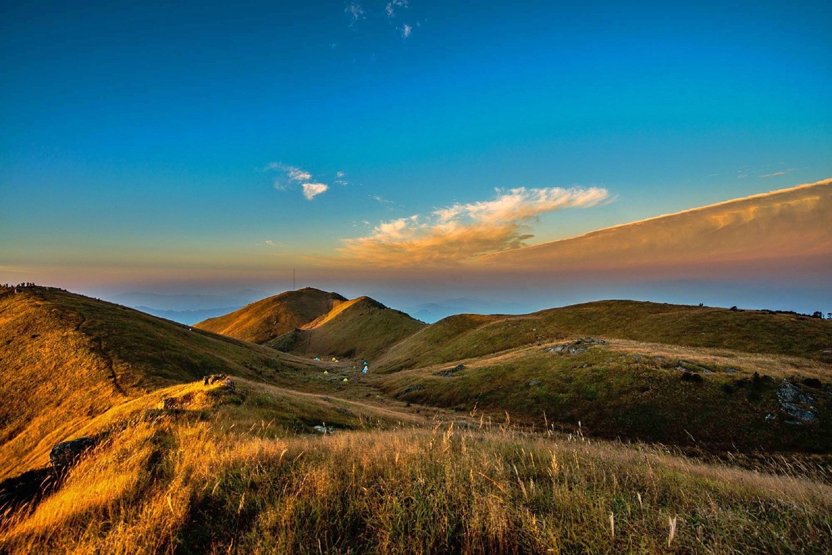 八面山风光位于湖南资兴