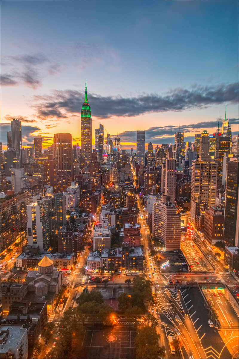 一起看城市的繁华景象,车水马龙 (不知底下的圈子为何都是