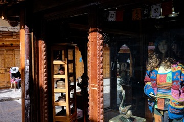 香格里拉街头