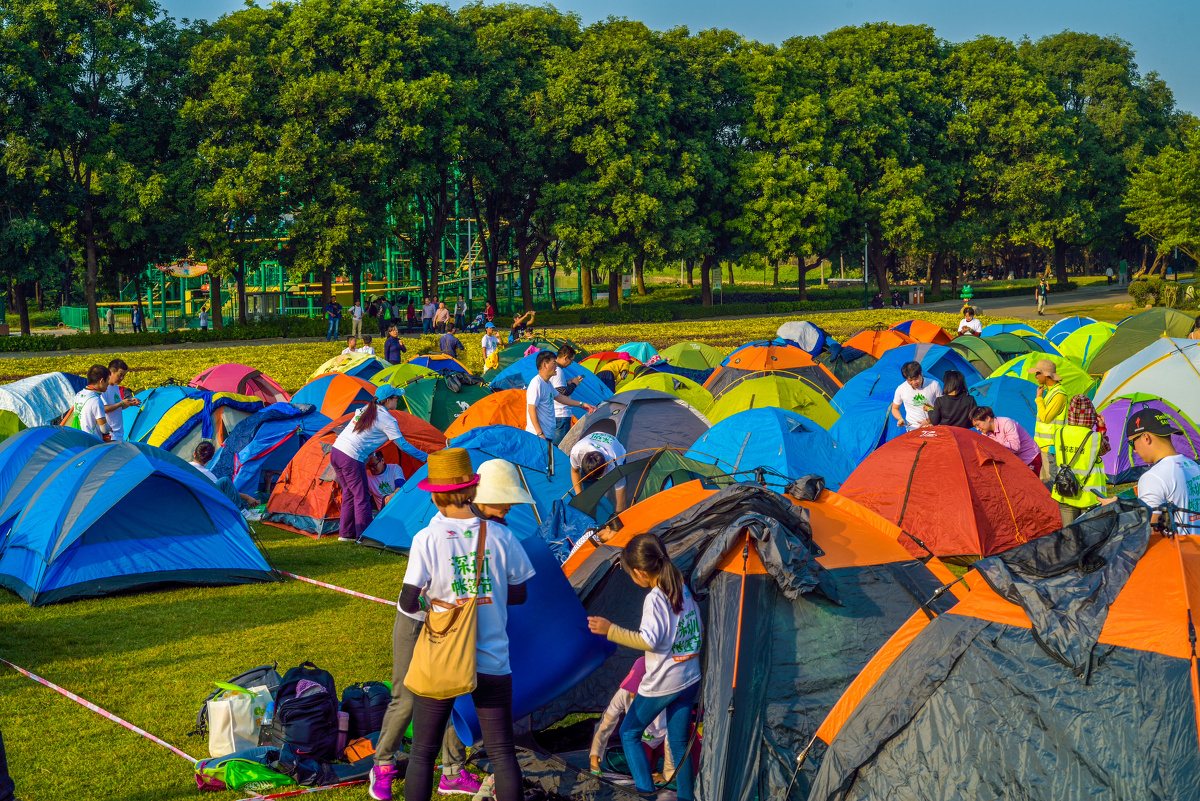 2016年深圳首届帐篷节摄影图片
