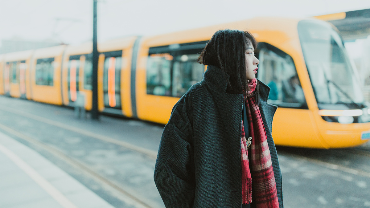 电车*少女 - 曾琬谕 - 图虫
