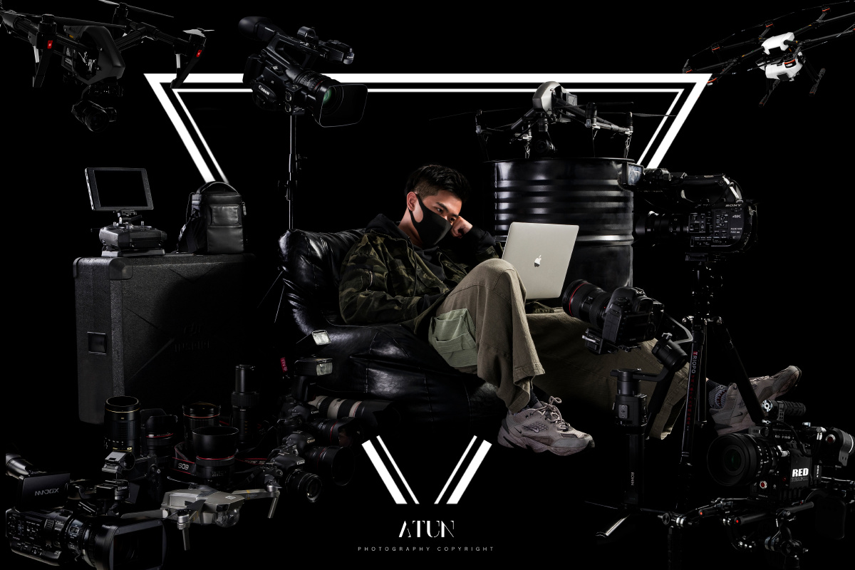 摄影师个人形象照