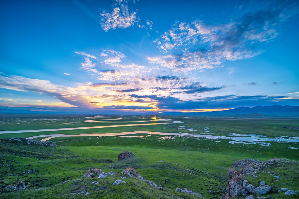 巴音布鲁克-九曲十八弯景点