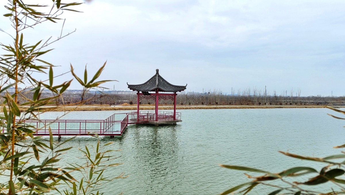 泰山桃花源美景