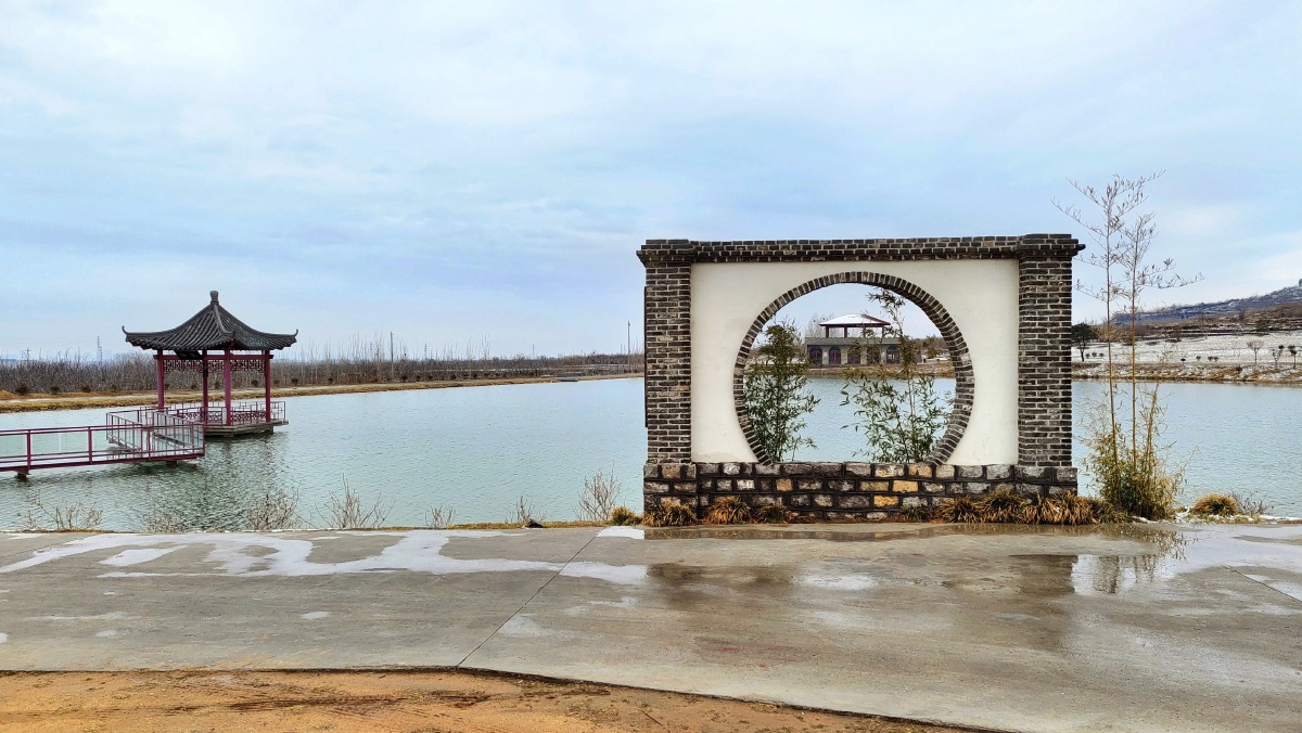 泰山桃花源美景