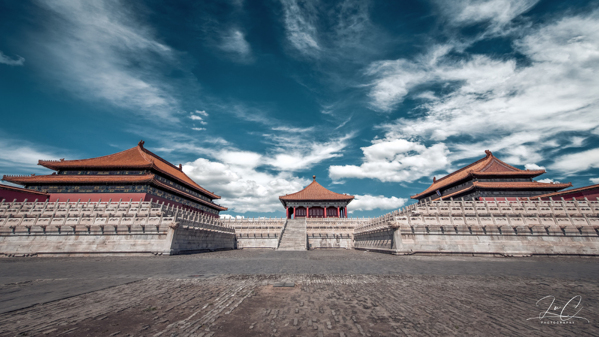 广角下的紫禁城系列之太和殿广场