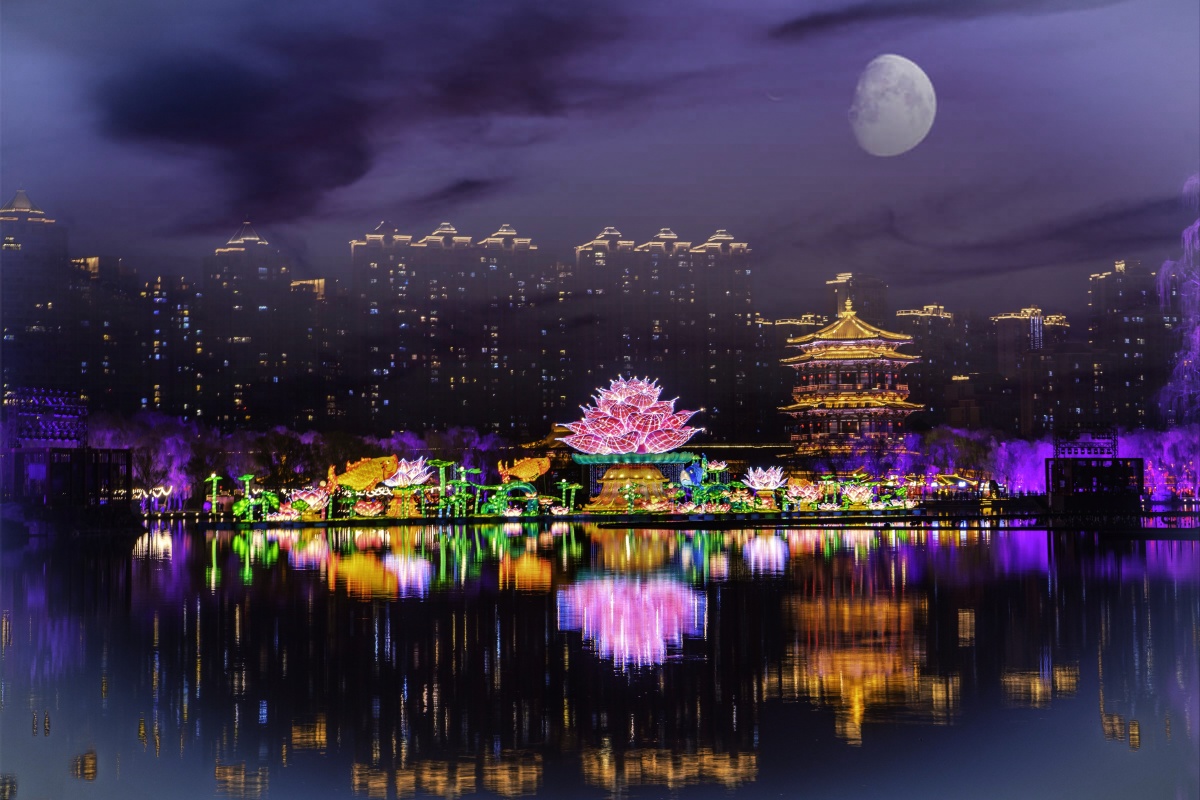 大唐芙蓉园夜色美
