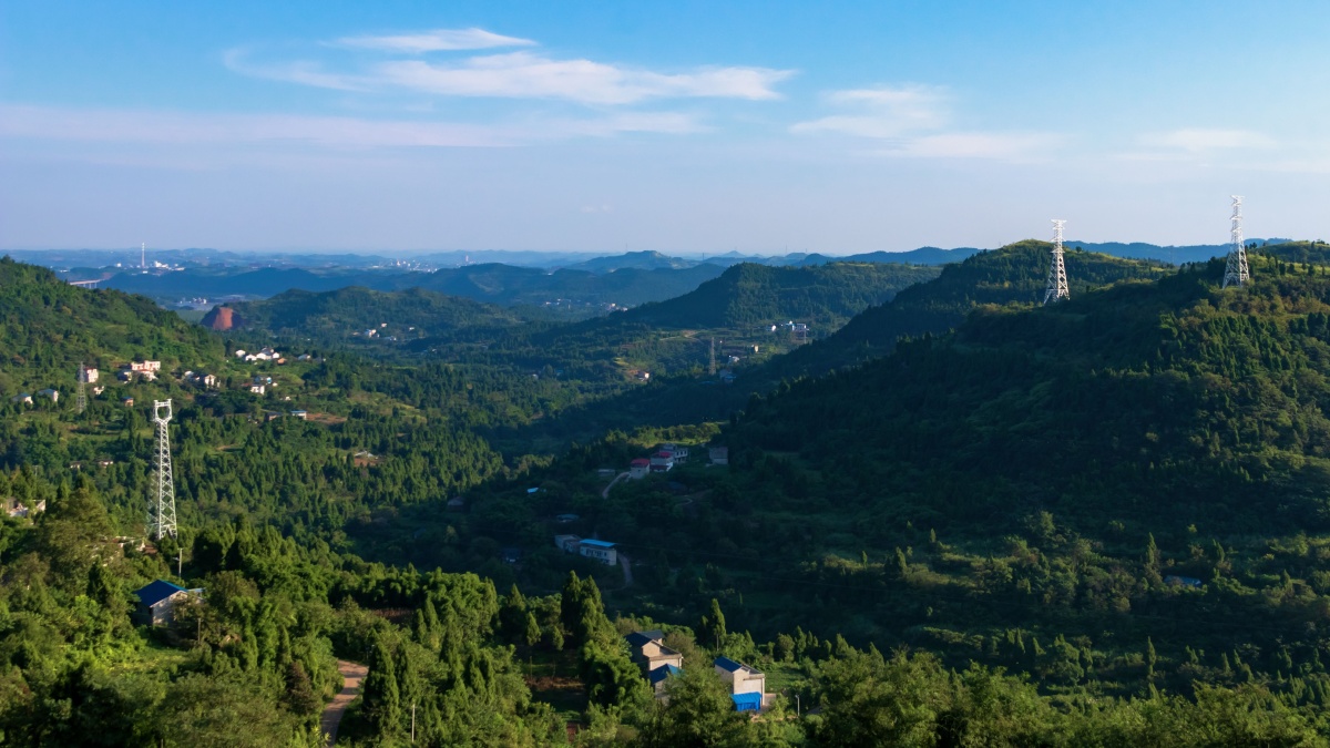 凤垭山一片慰藉心灵的净土