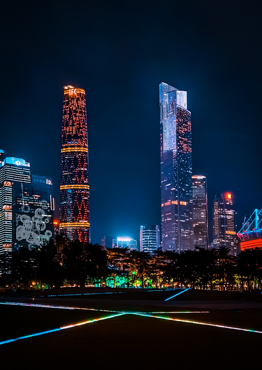 夜色广州cbd