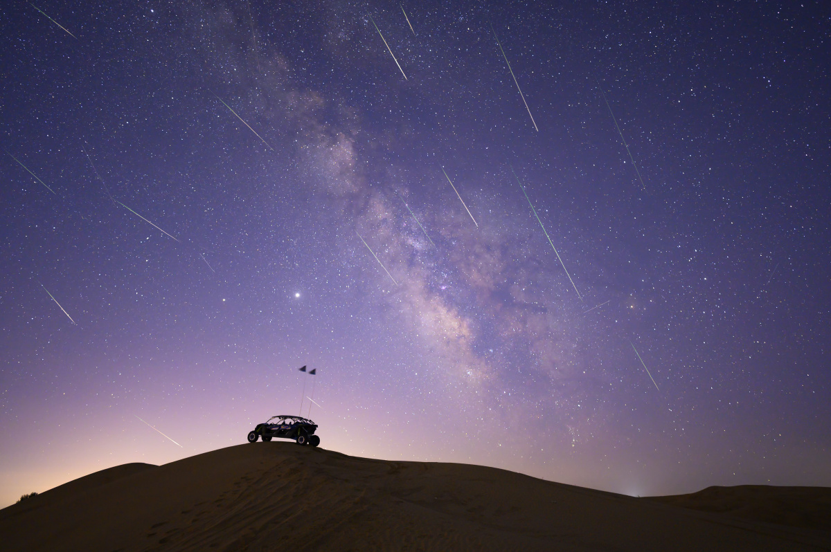 纵使满天星辰也不及流星一瞬间璀璨2020英仙座流星雨