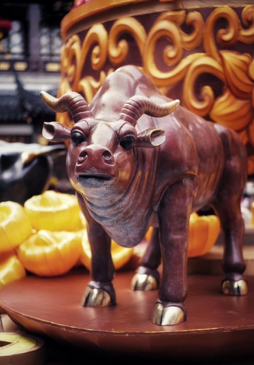 五牛图五牛图的五只牛含有美好的寓意第一头是拓荒牛第二头是好运牛第