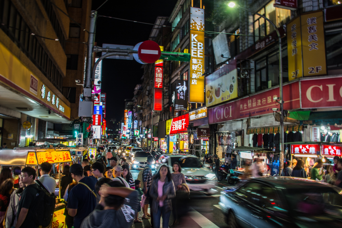 台湾基隆之夜