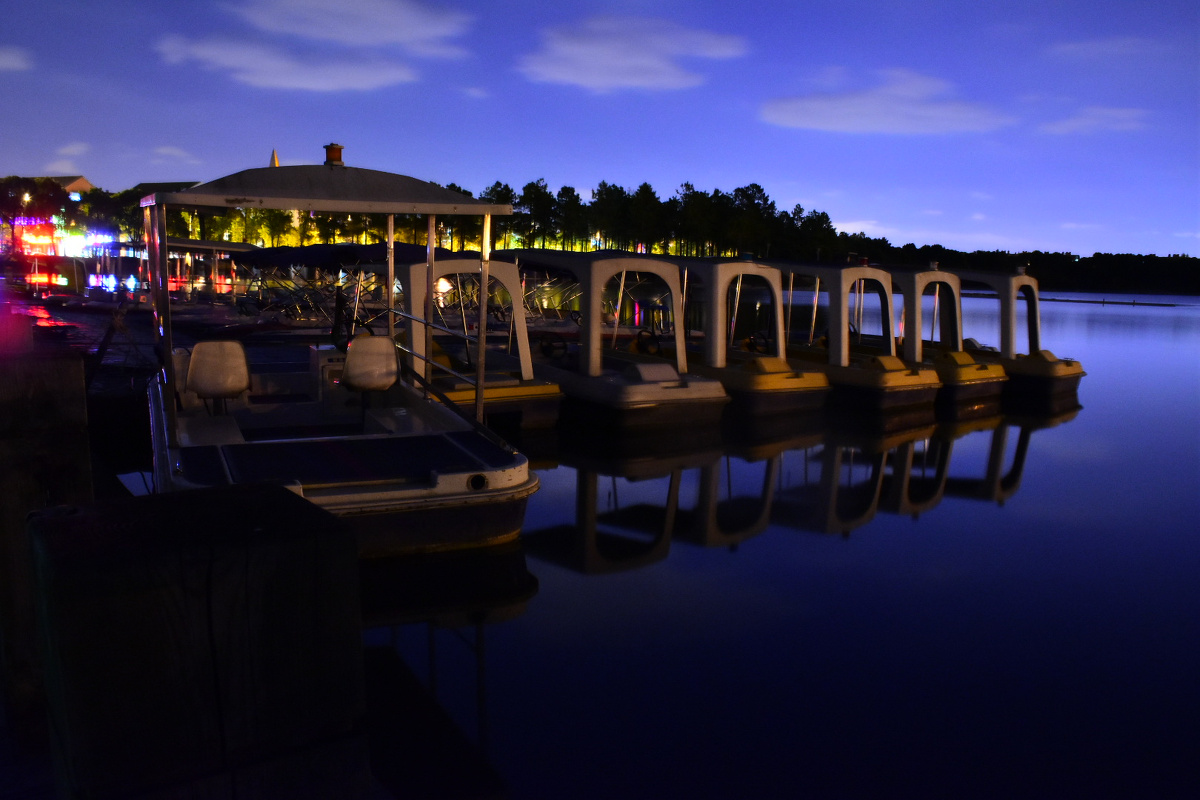 上海美兰湖夜景