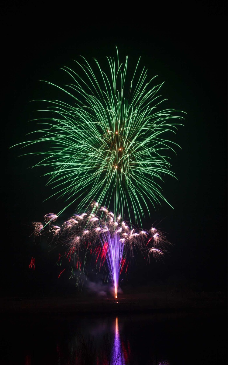 银杏湖跨年烟花