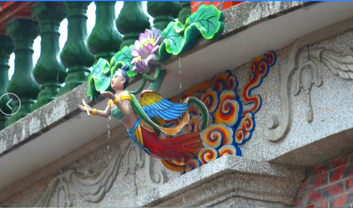 泉州中山路倚楼飞天雨檐造型独特源自开元寺
