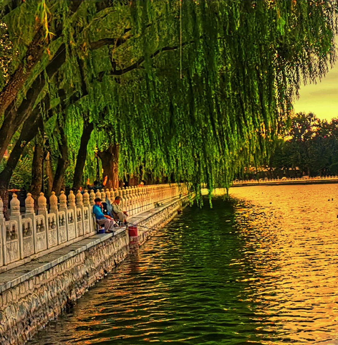 暖秋摄于北京后海