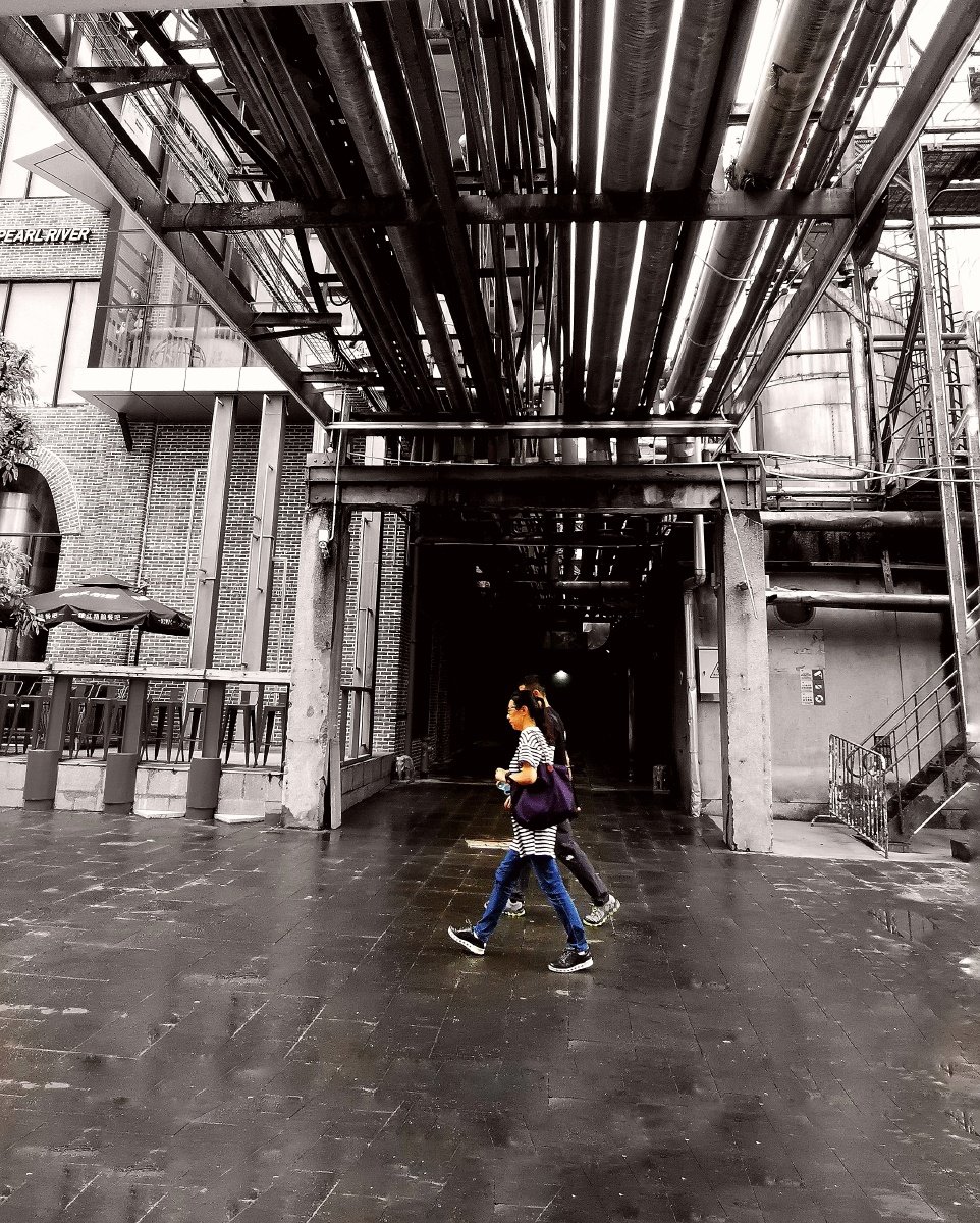 往事岁月摄于广洲珠江啤酒厂原址