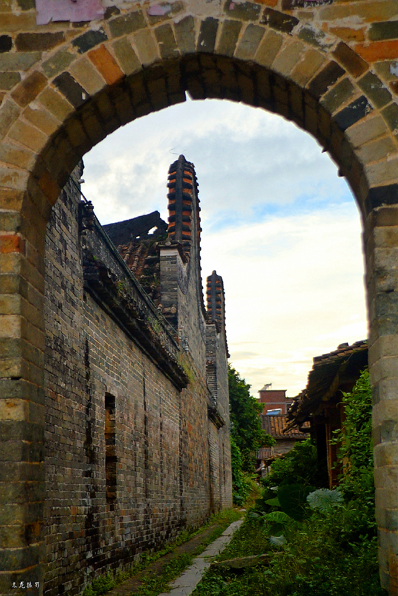中国门 系列之《古巷门》志龙摄影