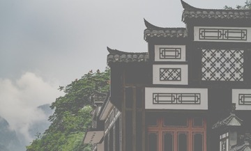 山巅的古建筑