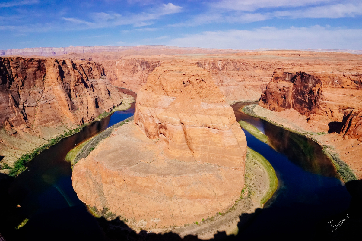 美国马蹄湾u型峡谷