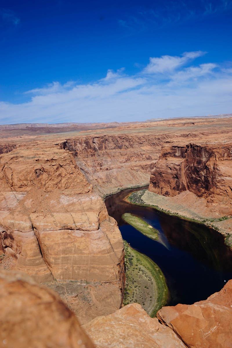 美国马蹄湾u型峡谷