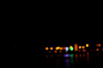 北戴河某处的夜景