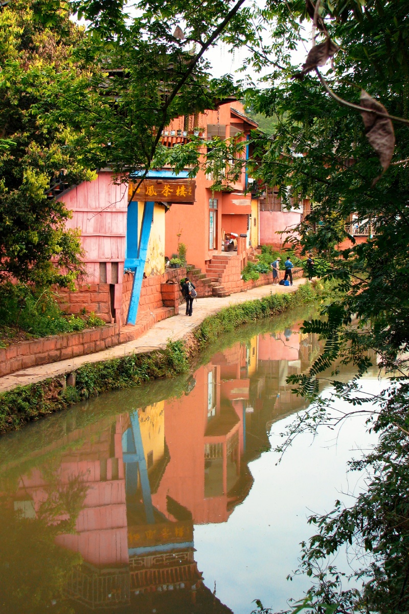邛崃大同古镇的今生多水多桥还多彩