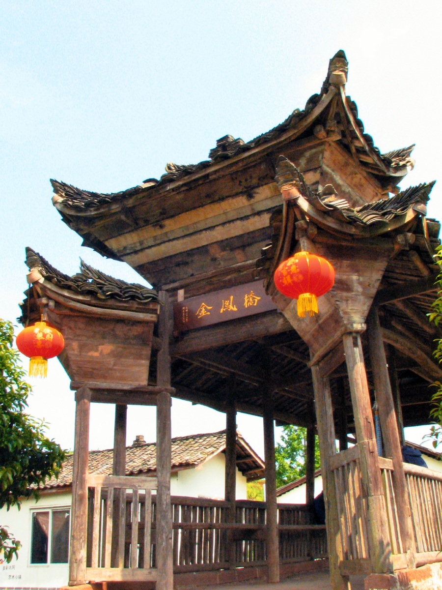 邛崃大同古镇的今生多水多桥还多彩