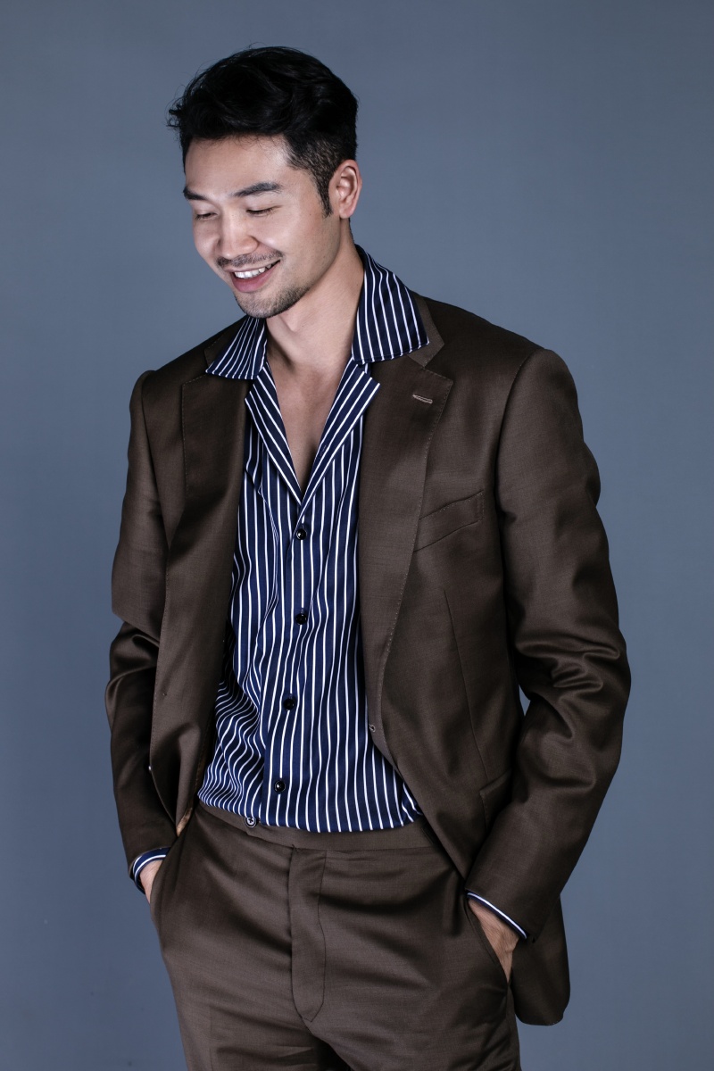 男士肖像全靠模特颜值硬撑