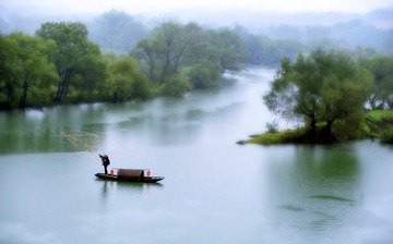水墨乡村