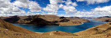 羊卓雍措全景