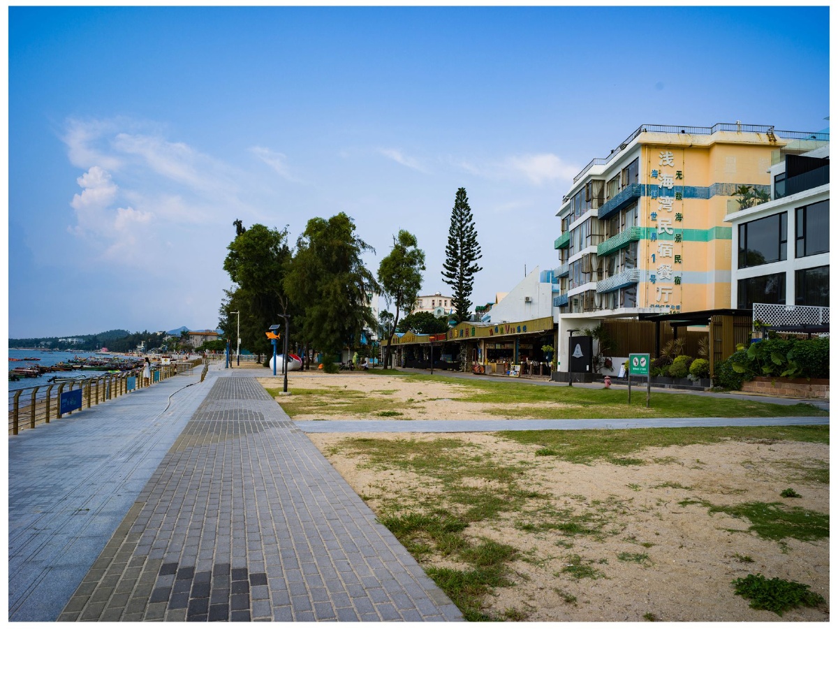 大鹏所城较场尾海滨风光