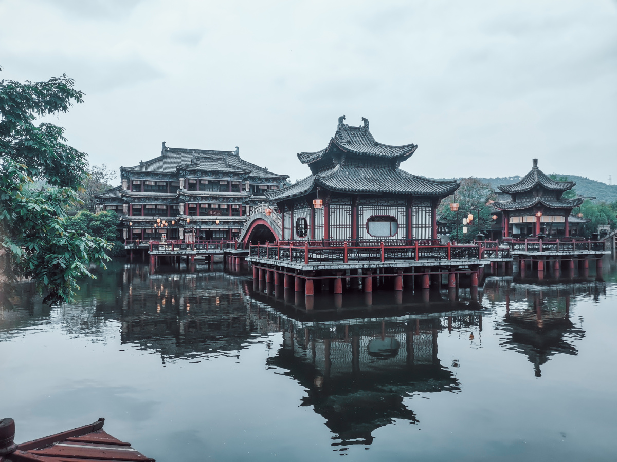 孙老汉在浙江横店