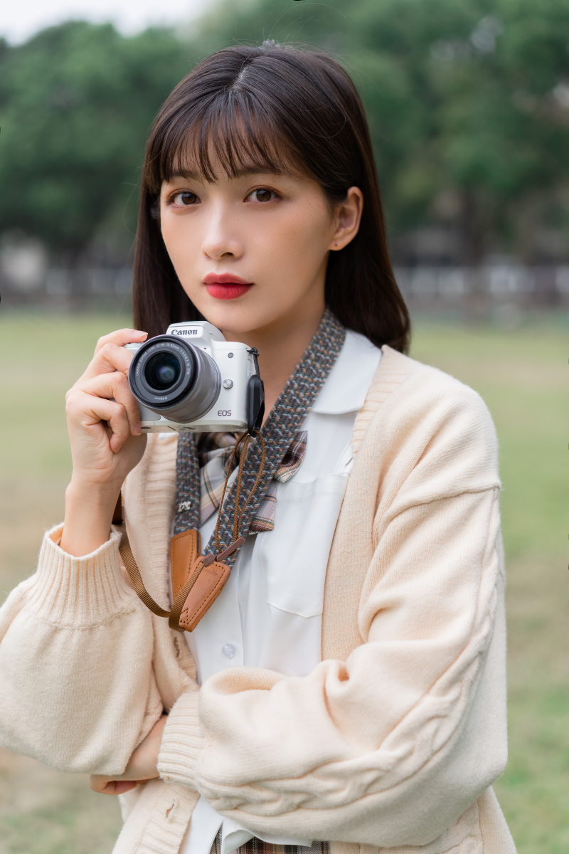 佳能m50和温柔小姐姐