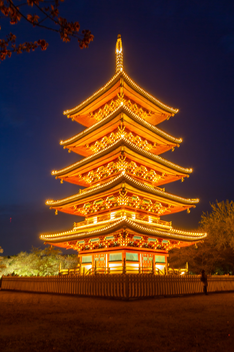 五层塔武汉东湖樱花园