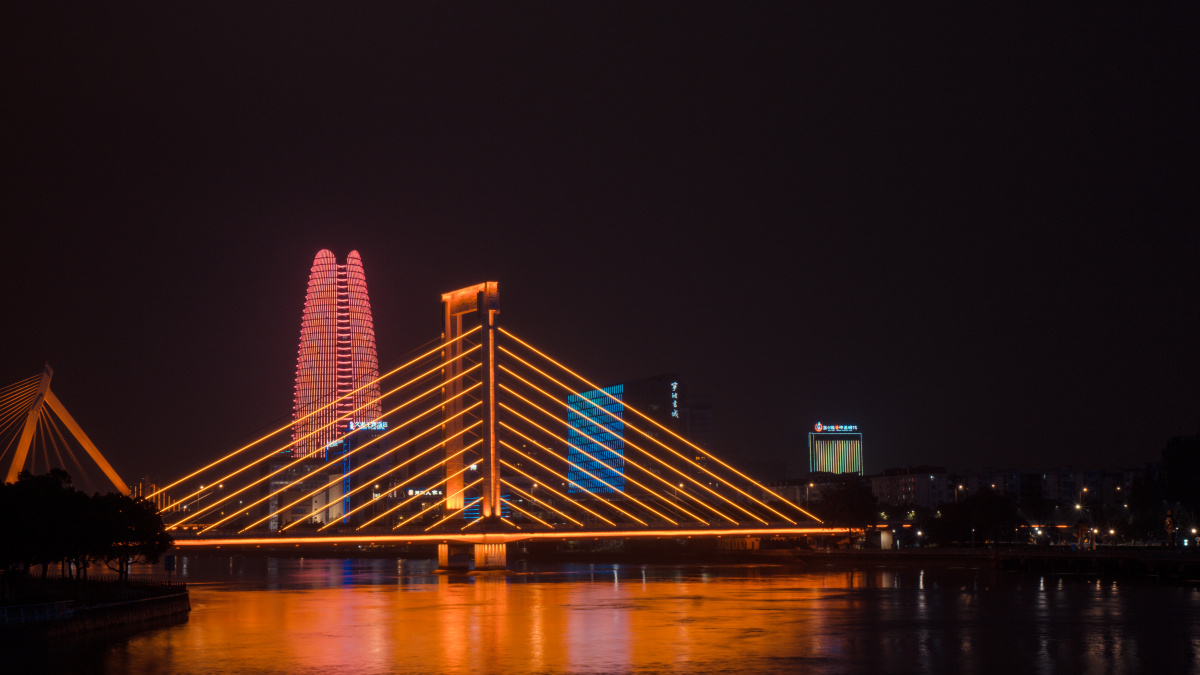 甬江大桥夜景