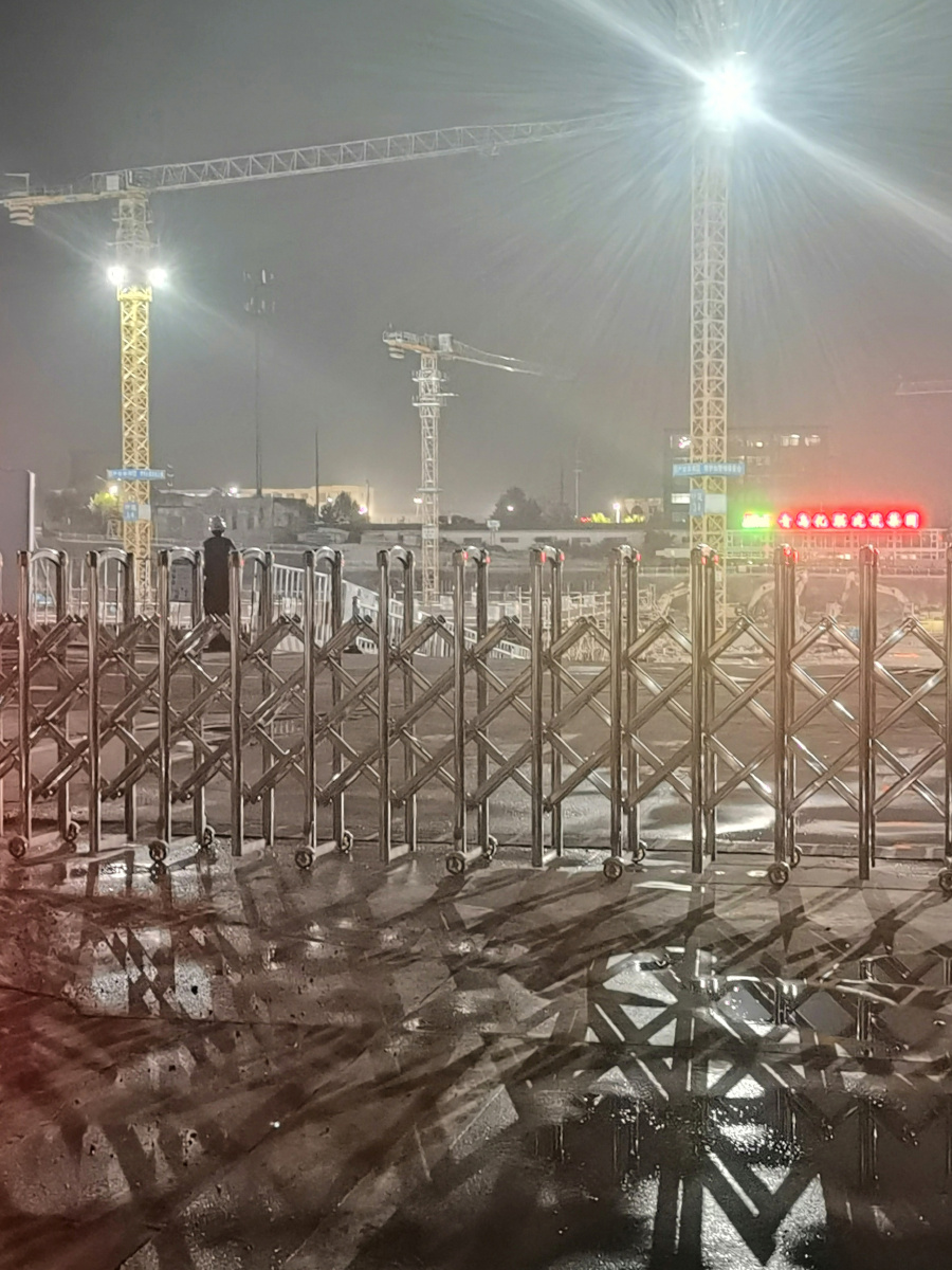 工地夜景