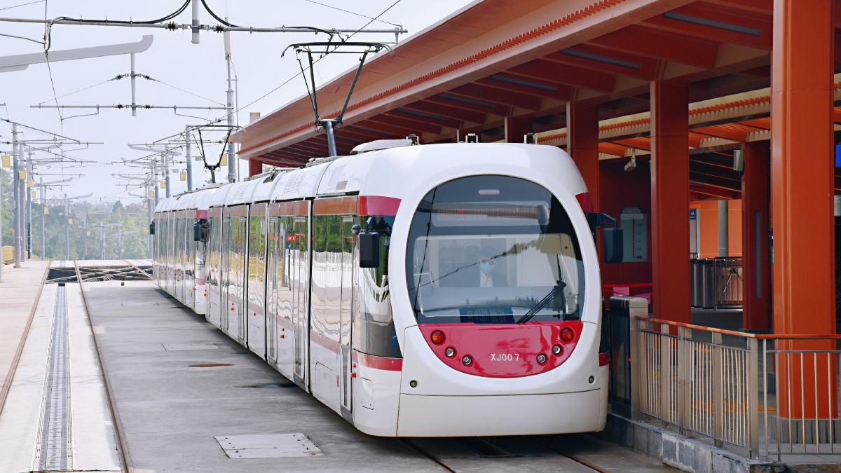 西郊线有轨电车香山颐和园西门